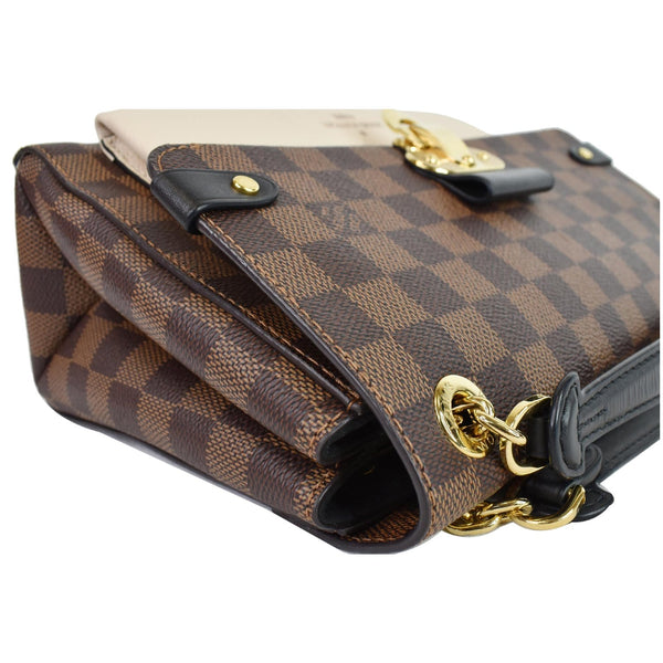 LOUIS VUITTON Vavin PM Damier Ebene Shoulder Bag Brown