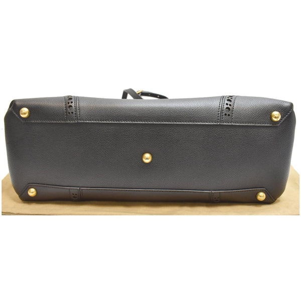 Burberry Large Banner Leather Shoulder Bag - protective feet | DDH