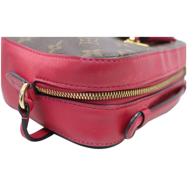 LOUIS VUITTON Saintonge Monogram Canvas Shoulder Bag Freesia