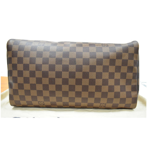 LOUIS VUITTON Speedy 35 Damier Ebene Satchel Bag Brown