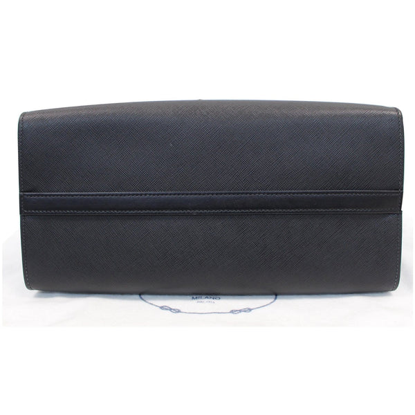 PRADA Paradigme Saffiano Leather Tote Shoulder Bag Black