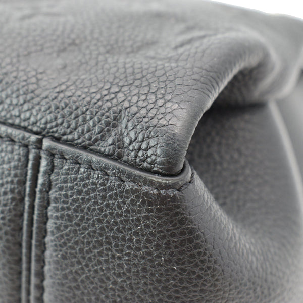 LOUIS VUITTON Surene MM Empreinte Leather Shoulder Bag Black