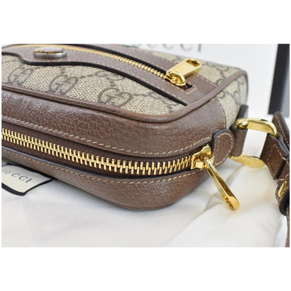GUCCI Ophidia GG Supreme Mini Crossbody Bag Beige 517350