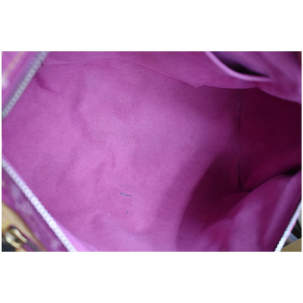 LOUIS VUITTON Neo Speedy Denim Monogram Satchel Bag Pink