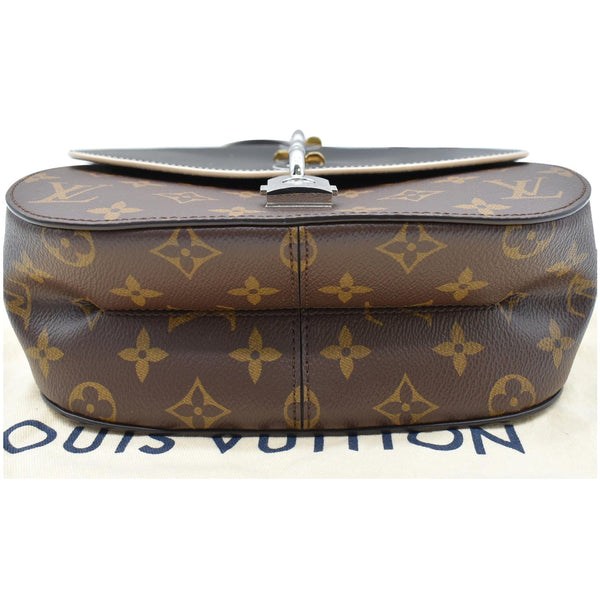 LOUIS VUITTON Chain It Monogram Canvas Shoulder Bag Black