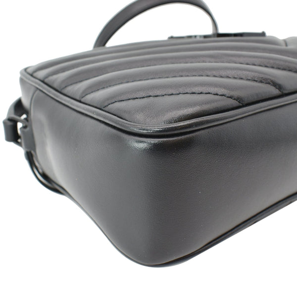 Yves Saint Laurent Lou Chevron Leather Camera Crossbody Bag