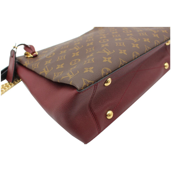 LOUIS VUITTON Surene MM Monogram Canvas Shoulder Bag Bordeaux