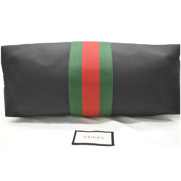 GUCCI Nylon Top Handle Shoulder Bag Black 630923