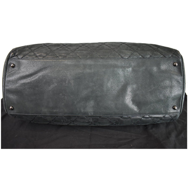 Chanel Just Mademoiselle Maxi Iridescent Leather - Bottom View