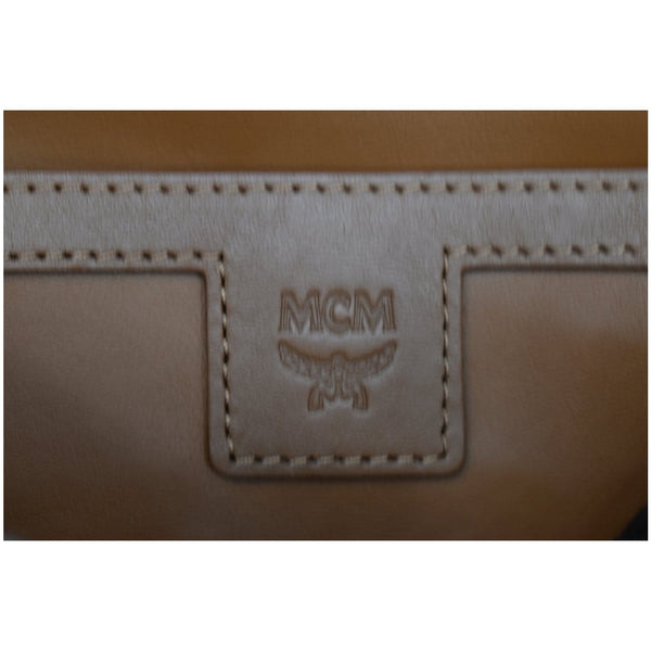 MCM Stark Classic Small Visetos Canvas Backpack Bag - MCM engraved