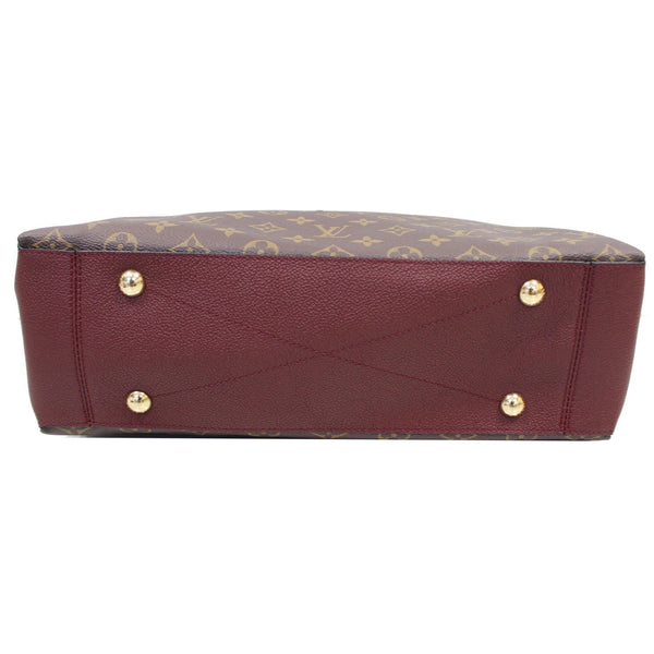 LOUIS VUITTON Surene MM Monogram Canvas Shoulder Bag Bordeaux