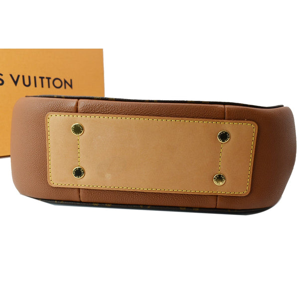 Louis Vuitton Eden MM Monogram Canvas Shoulder Bag Brown.