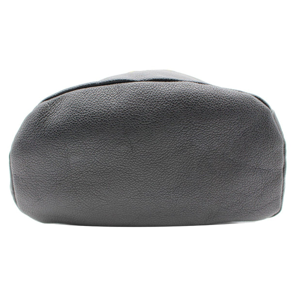 LOUIS VUITTON Sorbonne Monogram Empreinte Leather Backpack Black