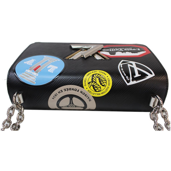 Printed Canvas Louis Vuitton World Tour Twist MM Pouch