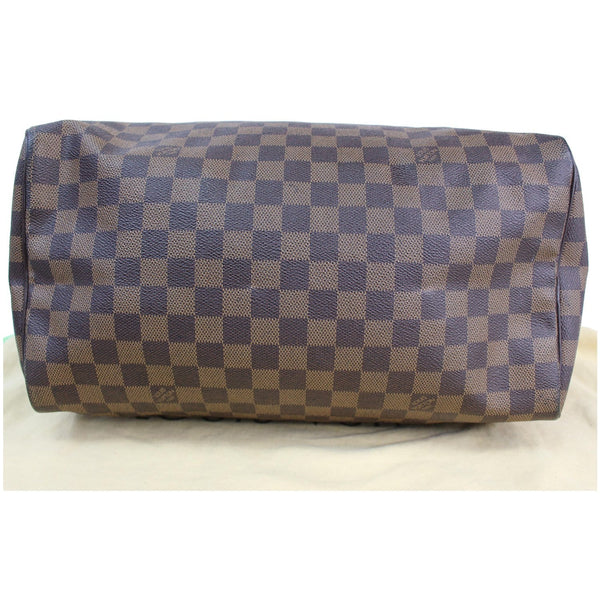 LOUIS VUITTON Speedy 35 Damier Ebene Satchel Bag Brown