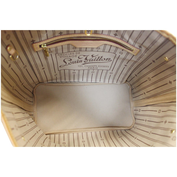 Classic interior LV Neverfull MM Monogram Canvas Tote
