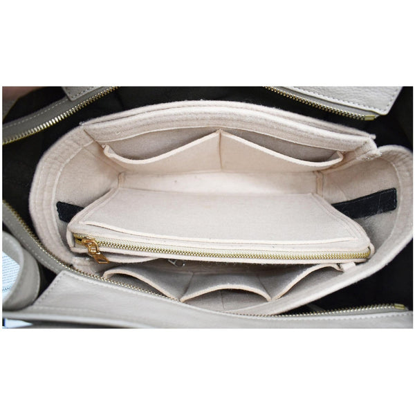 Celine Drummed Mini Luggage Calfskin Leather Tote Bag