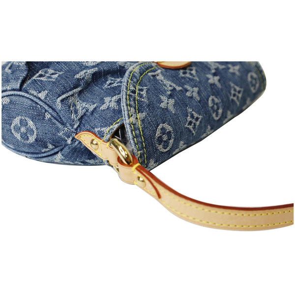 Women lv Mini Pleaty Monogram Denim Handbag