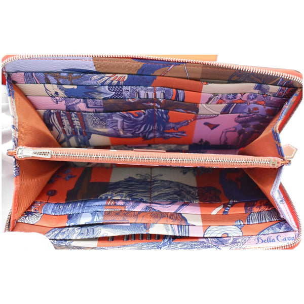 Hermes Silk'In Classique Epsom Leather Long Wallet - Buy