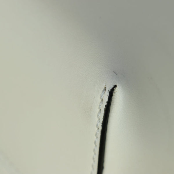 FENDI By The Way Medium Leather Boston Bag White