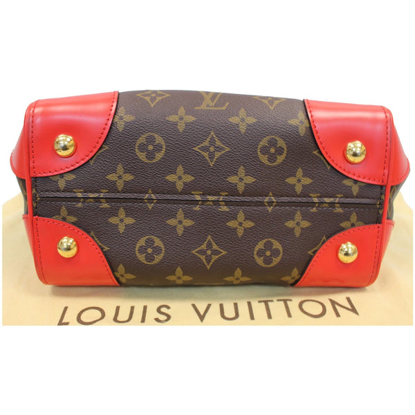 LOUIS VUITTON Phenix Monogram Canvas Shoulder Handbag Coquelicot