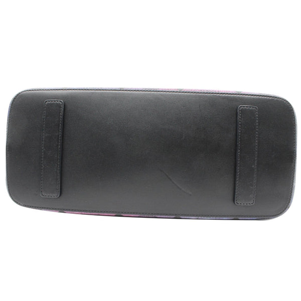 MCM Galaxy Visetos Medium Monogram Canvas Shopper Tote