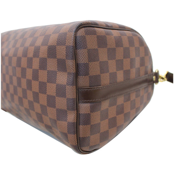 Louis Vuitton Speedy 30 Damier Ebene Shoulder Bag brown