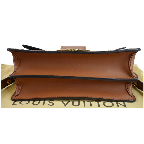 LOUIS VUITTON Dauphine MM Monogram Reverse Canvas Shoulder Bag Brown