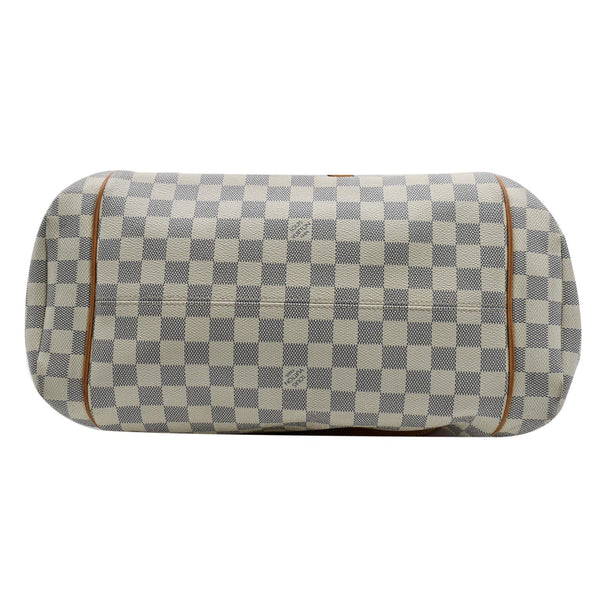 LOUIS VUITTON Totally GM Damier Azur Shoulder Bag White