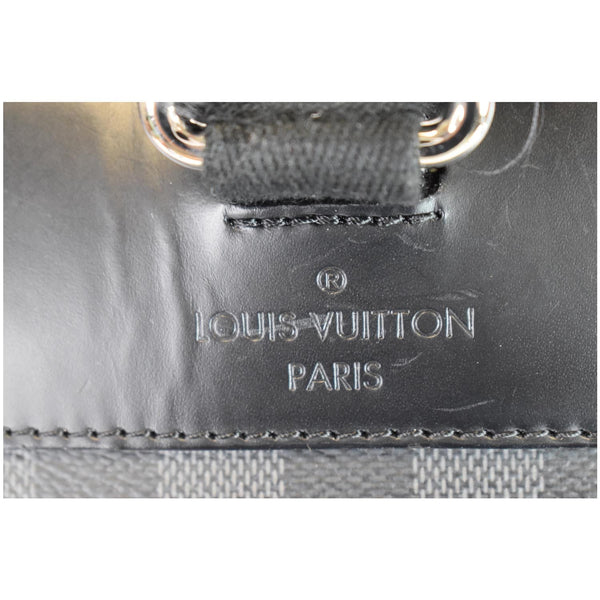 LOUIS VUITTON Christopher PM Damier Graphite Backpack Bag Black