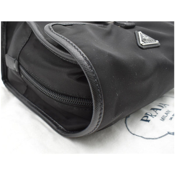 PRADA Nylon and Saffiano Leather 3789 Smartphone Case Black