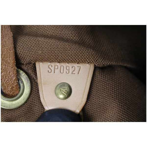 Louis Vuitton Mini Montsouris Monogram Canvas Backpack interior