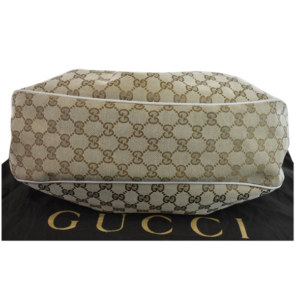 Gucci Medium Sukey GG Canvas Hobo Bag bottom