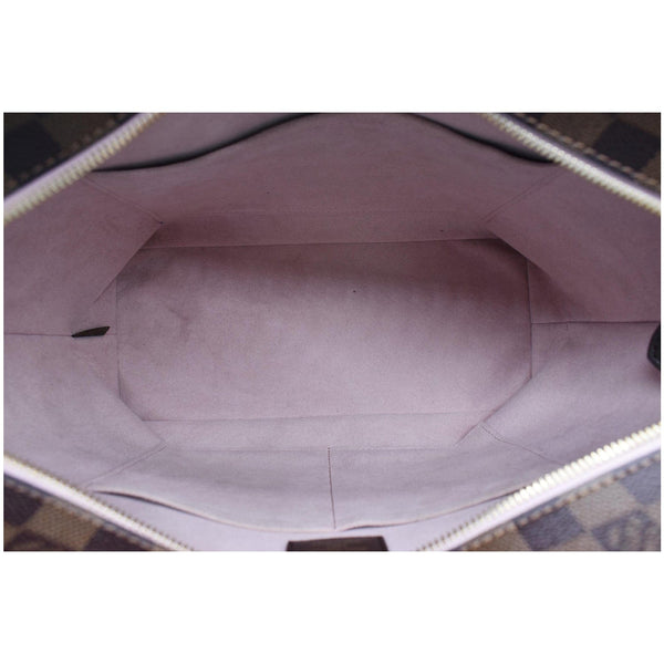 LOUIS VUITTON Jersey Damier Ebene Shoulder Bag Magnolia