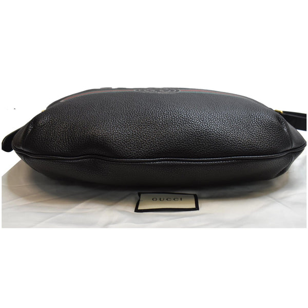 Gucci Half Moon Logo Hobo Shoulder Bag - Bottom side view | DDH