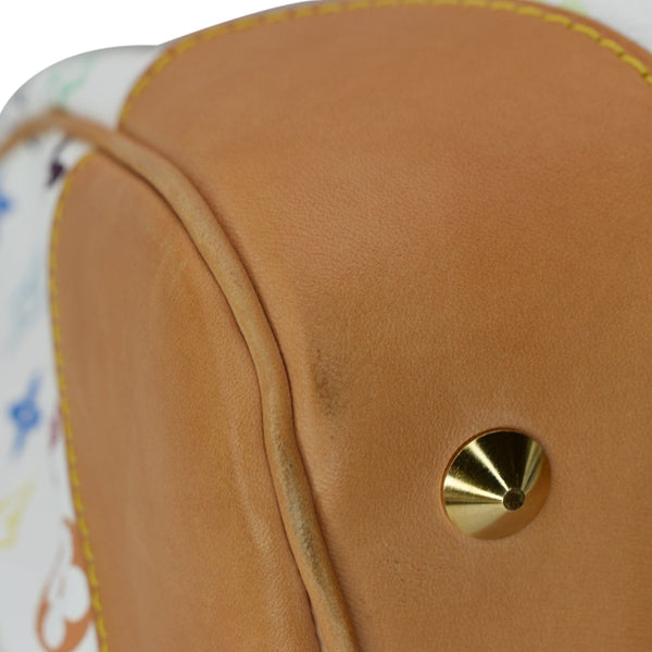 LOUIS VUITTON Courtney GM Monogram Canvas Shoulder Bag White