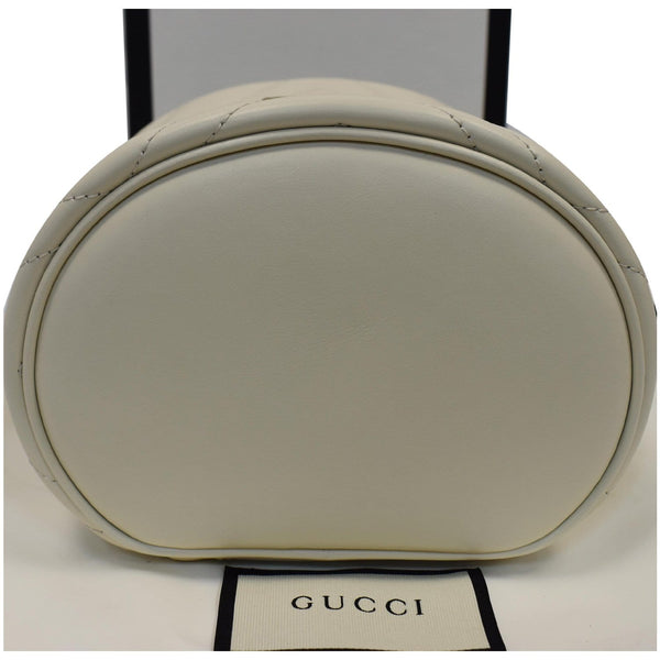 Gucci GG Marmont Matelasse Chevron Leather Bottom Case