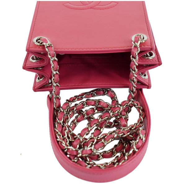 Chanel O-Phone Holder Patent Leather Crossbody Bag for sale