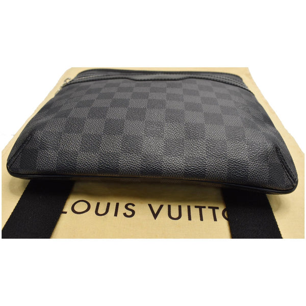LOUIS VUITTON Thomas Damier Graphite Canvas Crossbody Messenger Bag Black