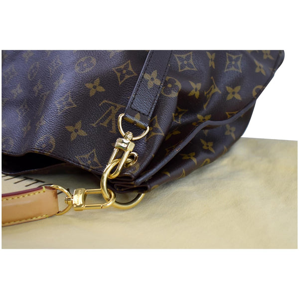 LOUIS VUITTON Metis Hobo Monogram Canvas Shoulder Bag Brown