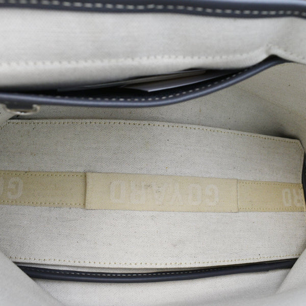 Goyard Capetien Coated Canvas Messenger Bag Grey - Hot Deals