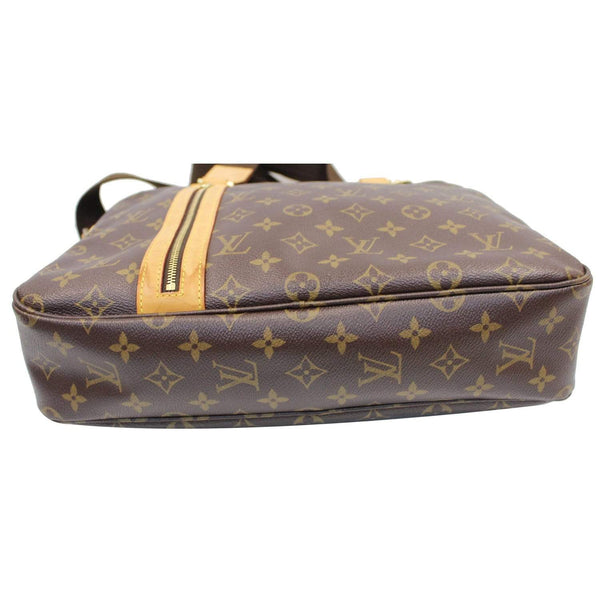 Louis Vuitton Sac Bosphore Monogram Canvas Messenger Bag Brown back view