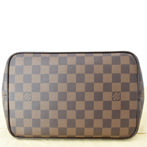 LOUIS VUITTON Bergamo PM Damier Ebene Shoulder Bag Brown
