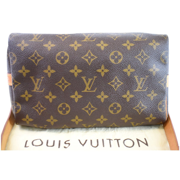 LOUIS VUITTON Speedy 25 Bandouliere Monogram Canvas Shoulder Bag Brown