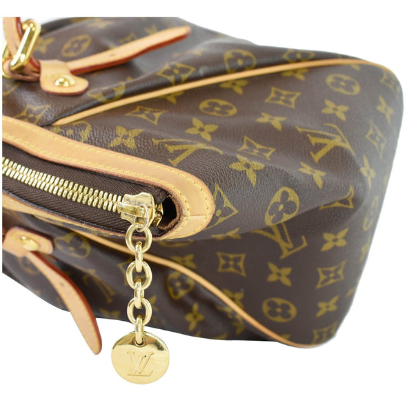 LOUIS VUITTON Tivoli GM Monogram Canvas Shoulder Bag Brown