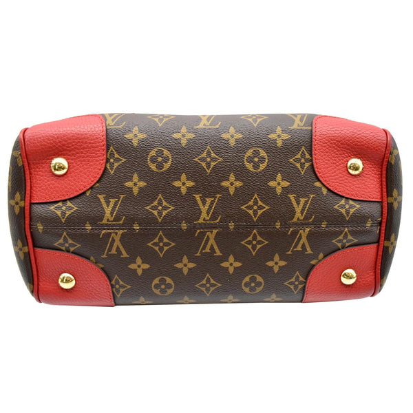 LOUIS VUITTON Estrela NM Monogram Canvas Shoulder Bag Coquelicot