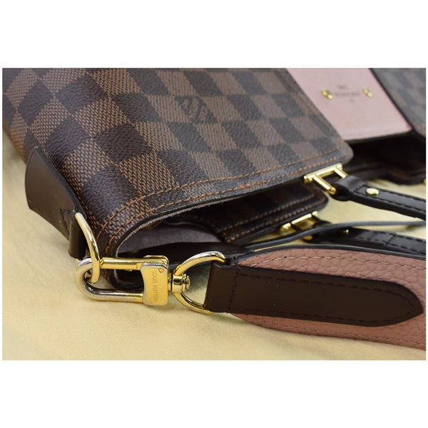 LOUIS VUITTON Jersey Damier Ebene Shoulder Bag Magnolia
