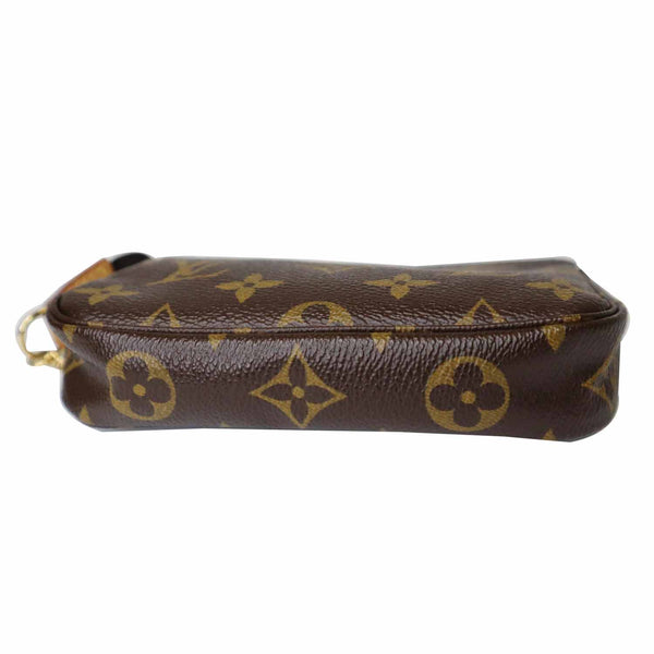 Louis Vuitton Mini Pochette Monogram Canvas Brown Pouch