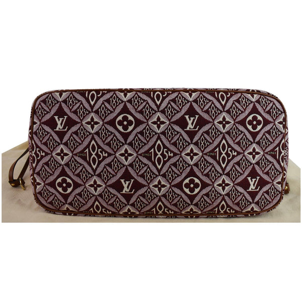 Louis Vuitton Neverfull MM Since 1854 Jacquard Bag bottom view