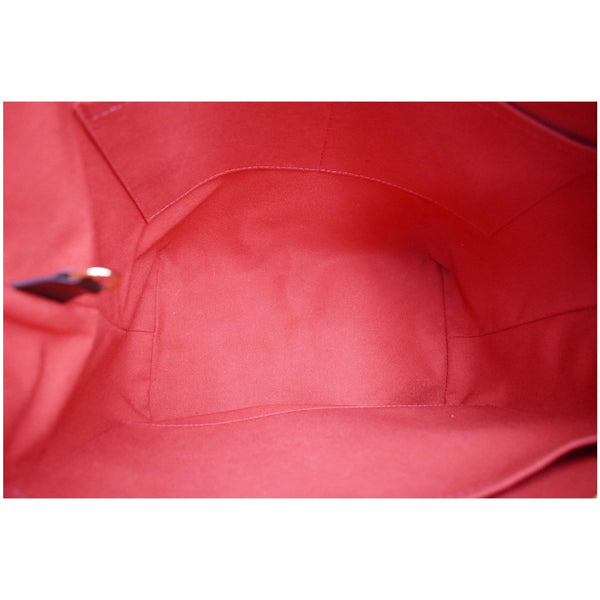 LOUIS VUITTON Totally MM Damier Ebene Shoulder Bag Brown